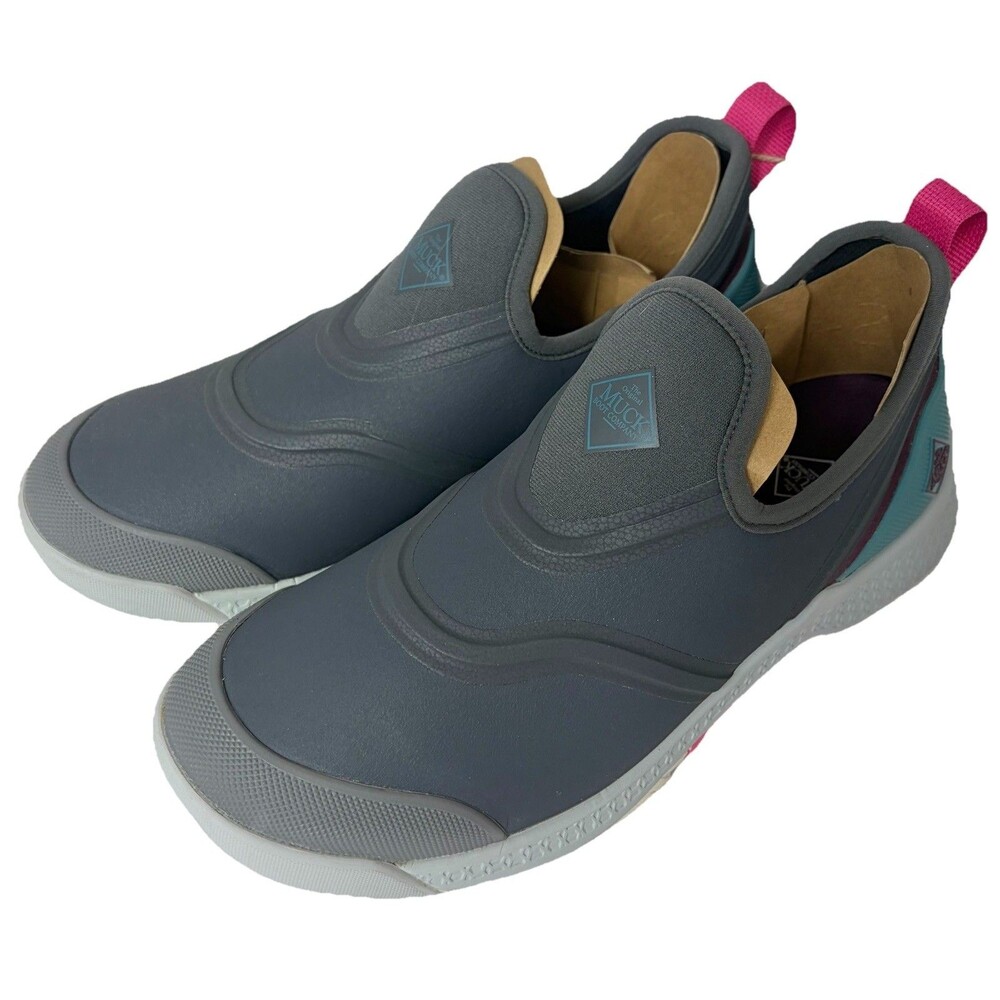 Muck Outscape Low Slip On Shoes Boots Waterproof Dark Gray Women’s Size 8.5 New